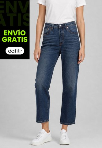 Jean Levi's 501 Crop Fit Índigo Oscuro Levis