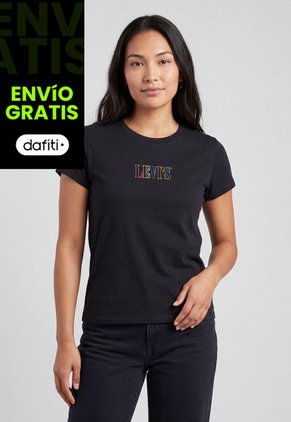 Camiseta Levi's Graphic Authentic Negro