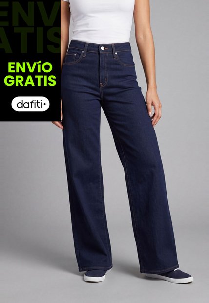 Jean Levi's 728 Wide Leg Fit Índigo Oscuro