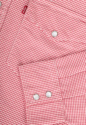 Camisa Levi's Relaxed Fit Western Rojo