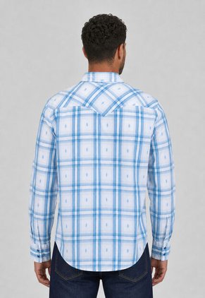 Camisa Levi's Barstow Western Azul
