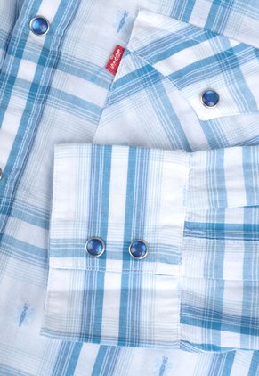Camisa Levi's Barstow Western Azul