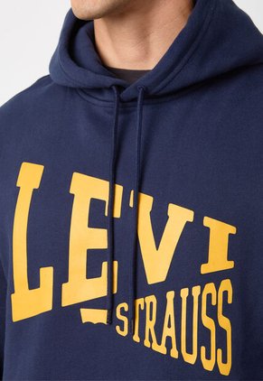 Hoodie Levi's Relaxed Graphic Azul