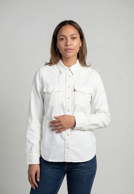 Camisa Levi's  The Ultimate Western Marfil