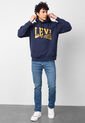 Hoodie Levi's Relaxed Graphic Azul de Levis