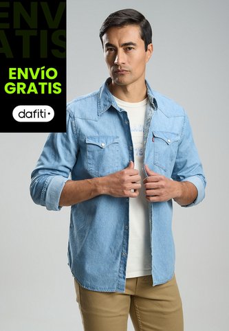 Camisa Denim Levi's Índigo Claro Levis