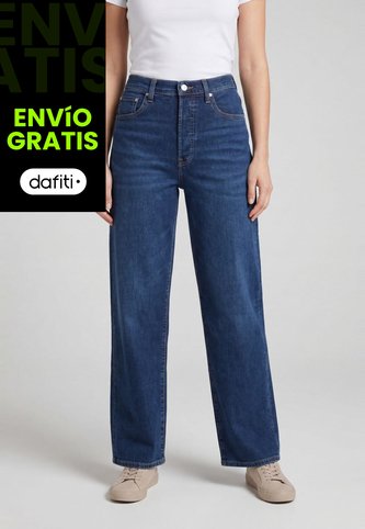 Jean Levi's Ribcage Straight Ankle Fit Índigo Oscuro Levis