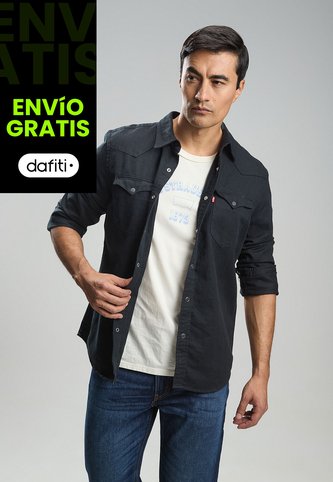 Camisa Denim Levi's Negro Levis