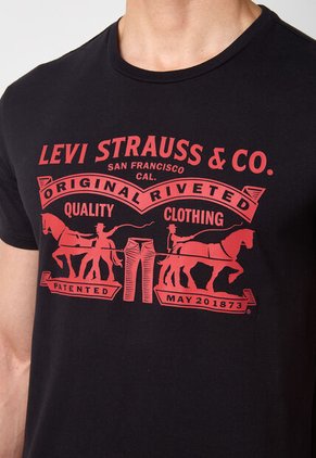 Camiseta Levi's Graphic Negro