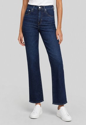 Jean Levi's 724 Slim Straight Fit Índigo Medio