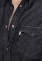 Camisa Negro Levi's Western Denim de Levis