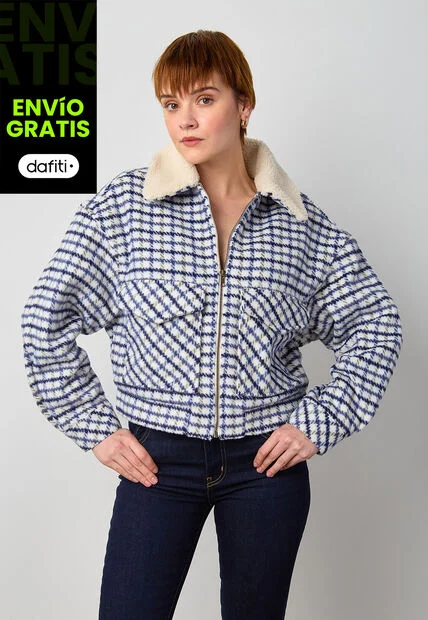 Chaqueta Levi's Shrunken '90s Trucker Blanco