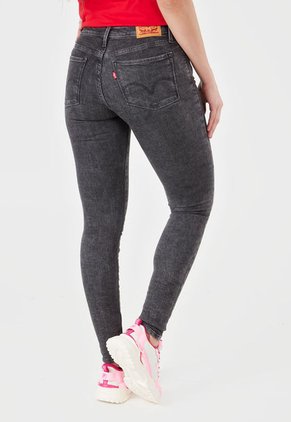 Jean Gris Levi's 710 Super Skinny Fit