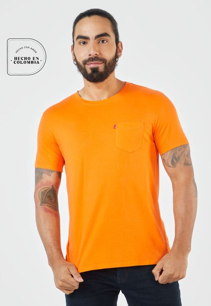 Camiseta Naranja Levi's