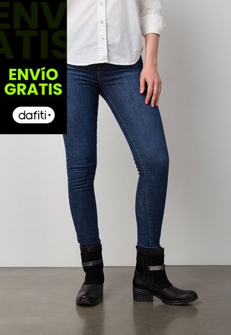 Jean Levi's 721 Skinny Fit Índigo Medio Levis