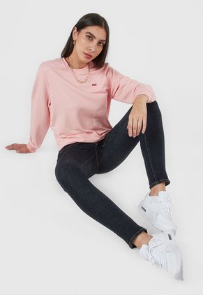 Buzo Rosa Levi's Relaxed Graphic Crew