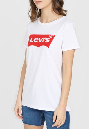 Camiseta Blanco-Rojo Levi´s