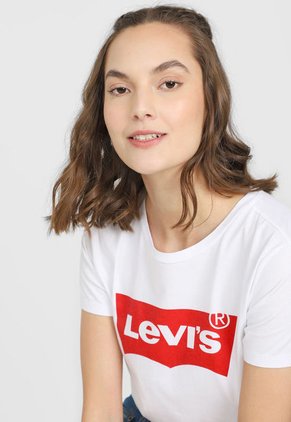 Camiseta Blanco-Rojo Levi´s
