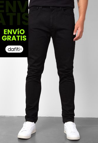 Jean Levi's 512 Slim Taper Fit Negro Levis