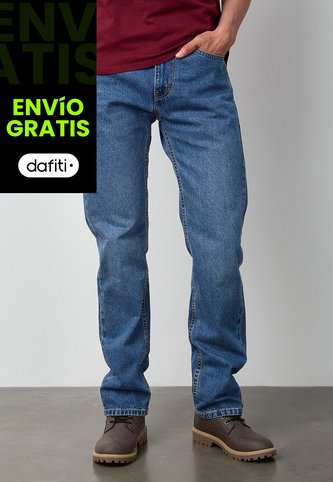 Jean Levi's 505 Regular Fit Índigo Claro Levis