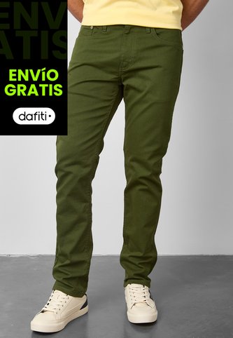 Jean Levi's 511 Slim Fit Verde Levis