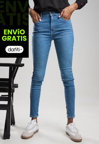 Jean Levi's 720 Super Skinny Fit Índigo Medio Levis