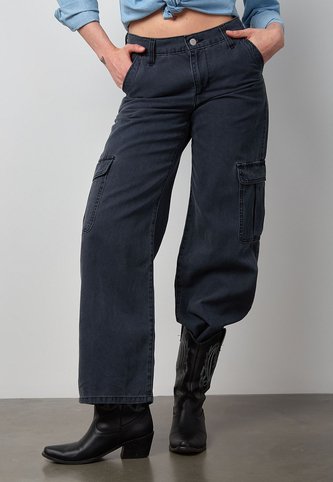 Jean Cargo Levi's Superlow Loose Fit  Azul Levis