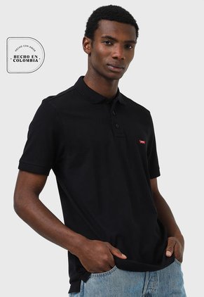 Camiseta Polo Negro Levi's