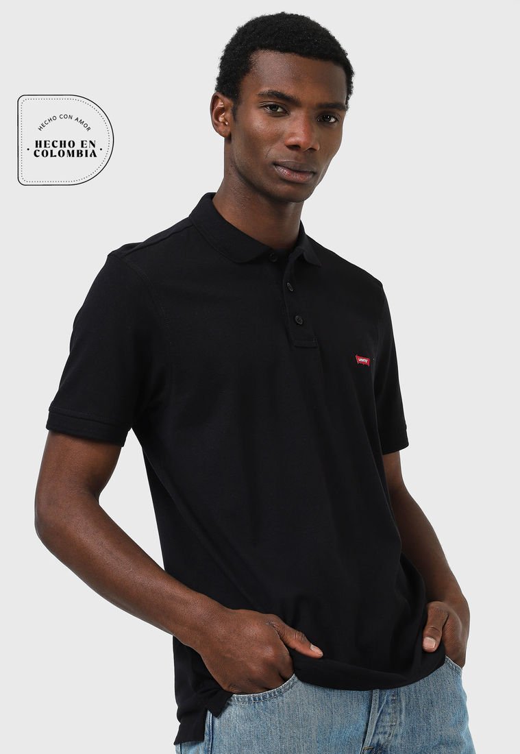 Camiseta Polo Negro Levi s Compra Ahora Dafiti Colombia