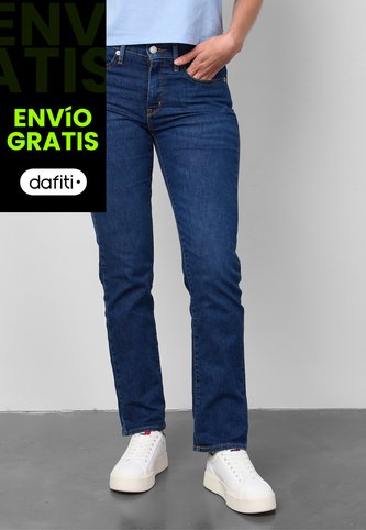 Jean Levi's 314 Shaping Straight Fit Índigo Medio Levis