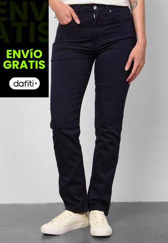 Jean Levi's 724 Slim Straight Fit Azul Oscuro Levis