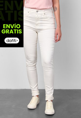 Jean Levi's 721 Skinny Fit Blanco Levis