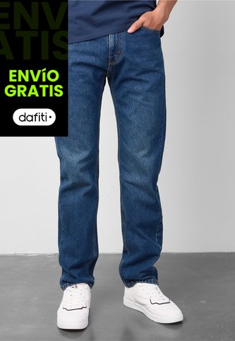 Jean Levi's 505 Regular Fit Índigo Medio Levis