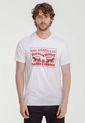 Camiseta Blanco-Rojo Levi's 2-Horse Graphic de Levis