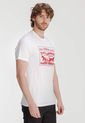 Camiseta Blanco-Rojo Levi's 2-Horse Graphic de Levis