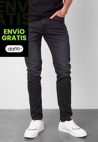 Jean Levi's 512 Slim Taper Fit Gris Oscuro Levis
