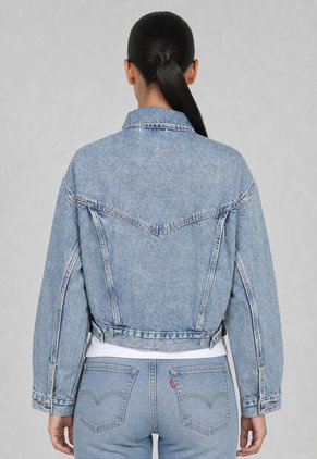 Chaqueta Denim Levi's Shrunken 90's Trucker Índigo Claro