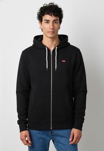 Hoodie Levi's Negro Levis