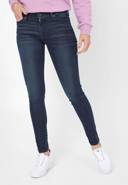 Jean Levi's 711 Skinny Fit Índigo Oscuro