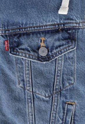 Chaqueta Denim Levi's Hybrid Trucker Comp Índigo Medio