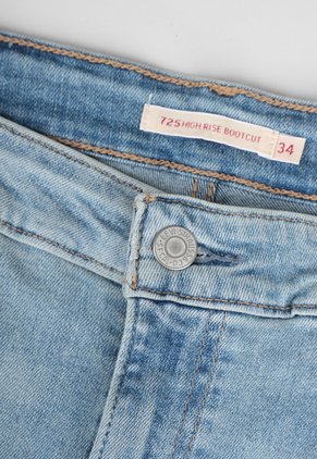Jean Levi's 725 Bootcut Fit Índigo Claro