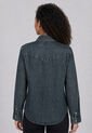 Camisa Denim Levi's Iconic Western Índigo Medio de Levis