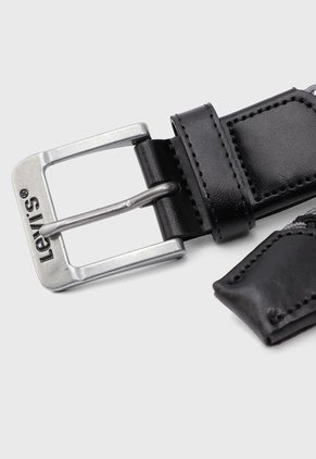 Cinturón Negro-Blanco-Gris Levi's