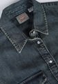 Camisa Denim Levi's Iconic Western Índigo Medio de Levis