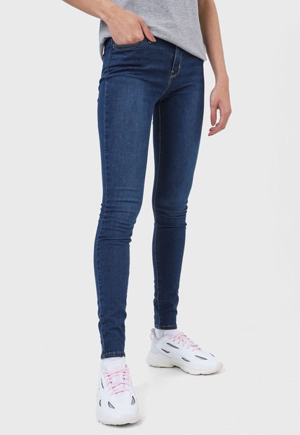 Jean Levi's 710 Super Skinny Fit Índigo Medio