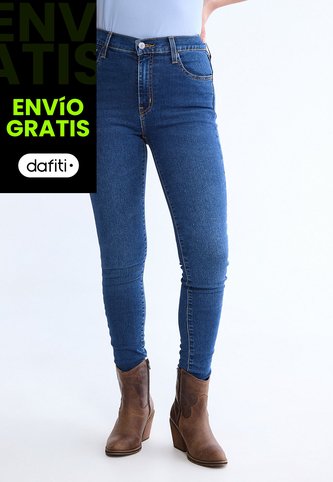 Jean Levi's 720 Super Skinny Fit Índigo Medio Levis