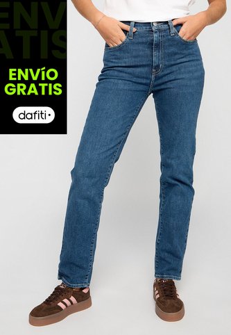 Jean Levi's 724 Slim Straight Fit Í­ndigo Medio Levis