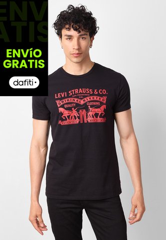 Camiseta Levi's Graphic Negro Levis