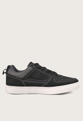 Tenis Lifestyle Negro-Blanco-Gris Levi's Liam
