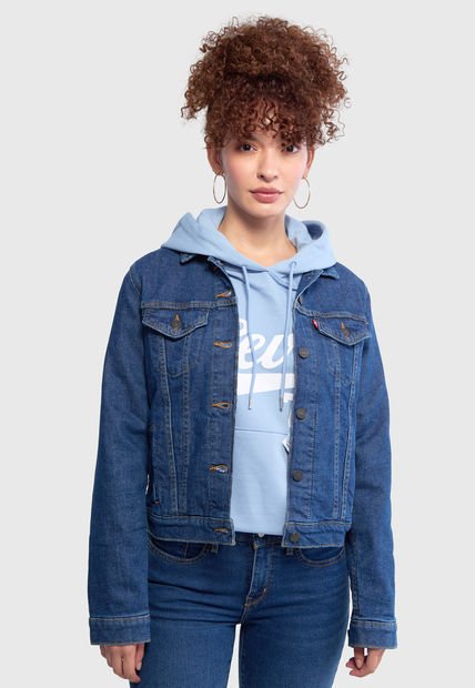 Chaqueta Denim Levi's Truker Original Índigo Medio